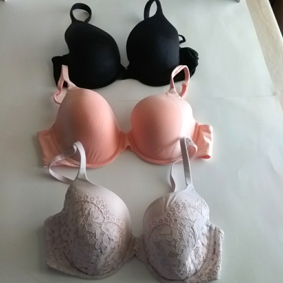 Victoria's Secret Other - Victoria's Secret Lot of 3 Lined Perfect Bras 38C